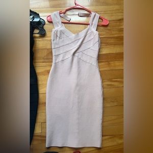 Blush pink body on dress worn once